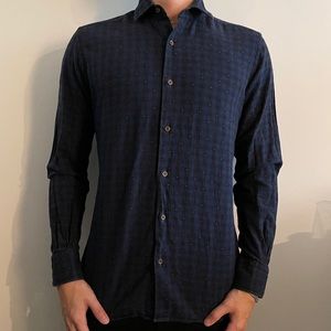 MASSIMO DUTTI checkered button up